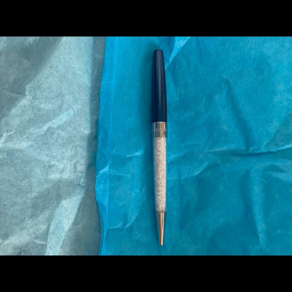 Authentic Swarovski Blue Pen